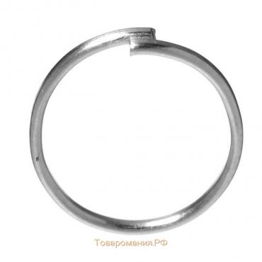 Кольцо соединительное 0,9×14 мм (набор 50 г, ± 235 шт.) СМ-1002, цвет серебро